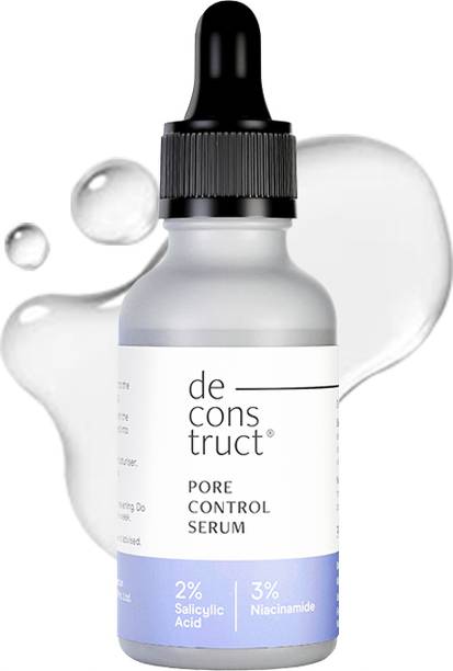 deconstruct Pore Control Serum with 2% Salicylic & 3% Niacinamide|Fights Acne, Controls Oil