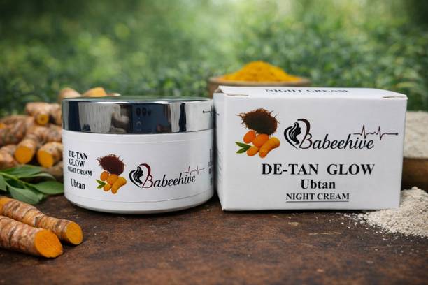 Babeehive Ubtan d tan glow day and night cream
