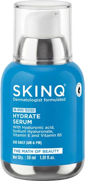 SKINQ Hydrate Serum for Dry Skin with Hyaluronic Acid+Vitamin E for Intense Hydration