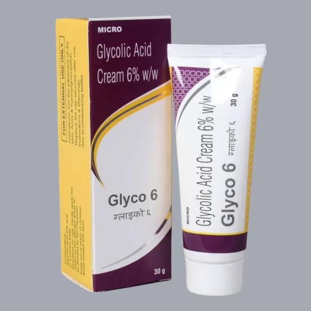 Glyco Glycolic 6 Cream For Gentle Exfoliation And Skin Nourishment