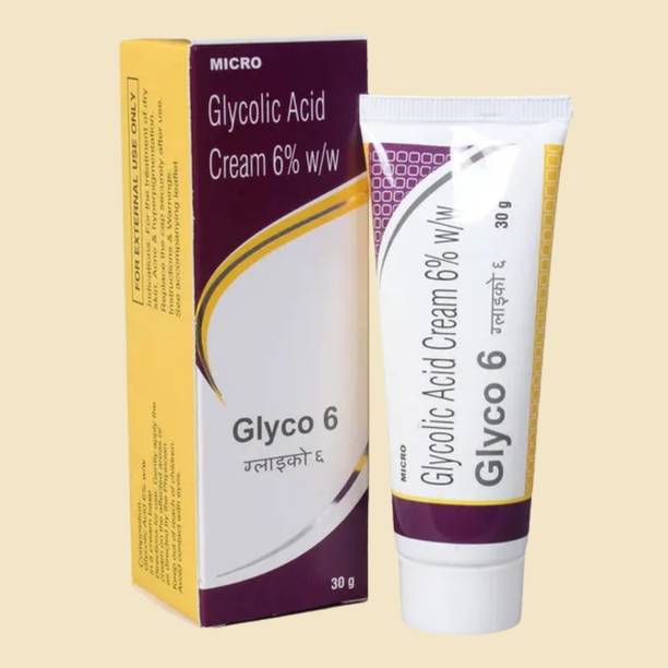Glyco Glycolic 6 Cream For Improved Skin Feel And Texture