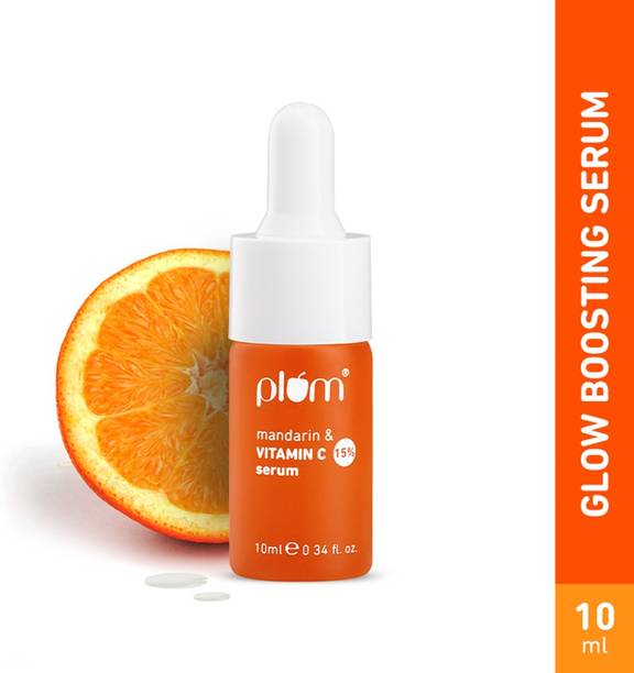 Plum 15% Vitamin C Face Serum For Glow | Reduces Dark Spots | Dermat-Tested