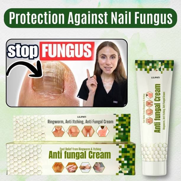 LILIPATI Powerful Nail Fungus Treatment Cream | Anti Fungal Nail Infection & Nail Strengthening Cream