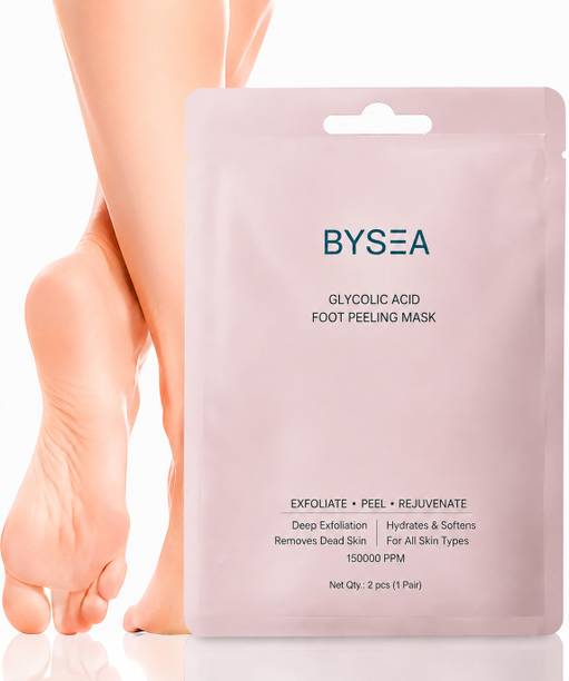 BYSEA Glycolic Acid Foot Peeling Mask for Dead Skin Removal