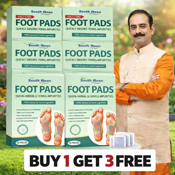 SOMIYO South Moon Ayurvedic Herbal Foot Pads Overnight Detox & Refresh Patch (40 Pieces)