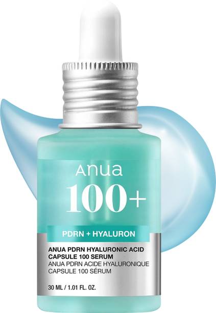 ANUA Lightweight Hydrating Formula for Glass Skin, Moisture Boost & Skin Plumping Effect Anua Hyaluronic Acid Capsule Serum – PDRN Infused Glow Serum for Hydration, Elasticity & Ra