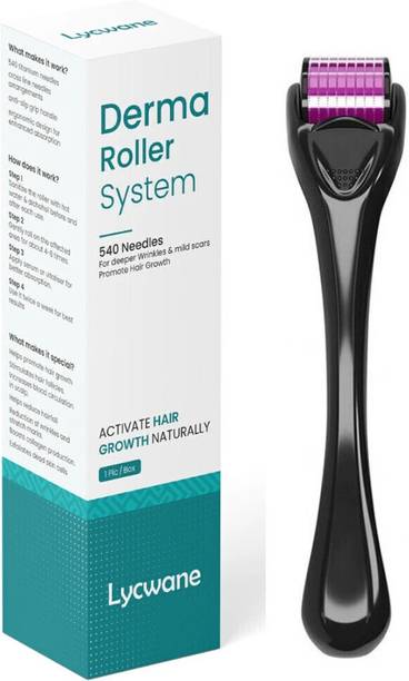 LYCWANE Derma Roller For Hair Growth 0.5 mm With 540 | Repairs Damaged Hair
