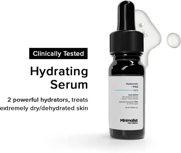 Minimalist 2% Hyaluronic Acid Serum for Face - Serum For Glowing Skin & Intense Hydration