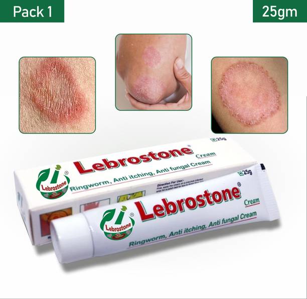 Lebrostone Ayurvedic Skin Care Treatment Cream 25g – For Ringworm, Itching & Fungal Infections (Pack of 1)
