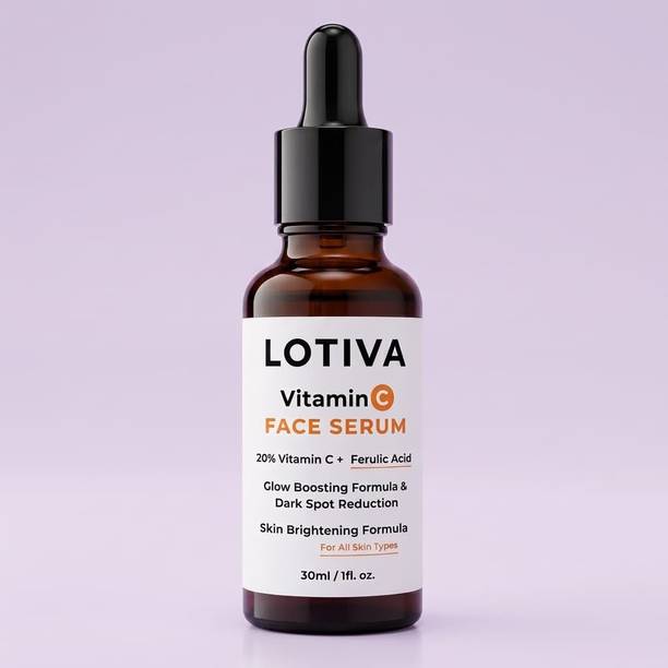 LOTIVA otiva Vitamin C Facial Brightening Serum (30 ml) | Lightweight & Non-Sticky
