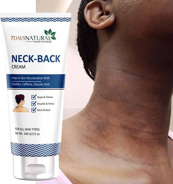 7days natural Back Whitening Cream For Dark Neck Ankles Knuckles Elbows Underarm