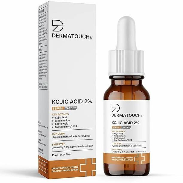 Dermatouch Kojic Acid 2% Face Serum for- Hyperpigmentaion & Dark Spots for Dry to Oily & Pigmentation-Prone Skin