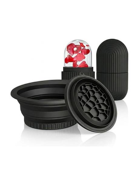 JM SELLER Ice Roller with Face dip Bowl for Skin Tightening & Facial Icing