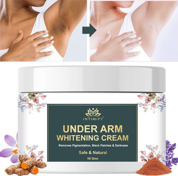 INTIMIFY Underarm Whitening Cream, Removes Underarm Dark Spots, Softens Underarm Skin