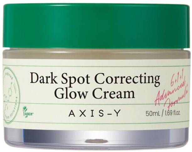 AXIS-Y Dark Spot Correcting Glow Cream | 2% Alpha-Arbutin + 5% Niacinamide Face Moisturizer for Men & Women