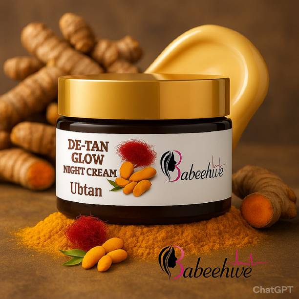 Babeehive Ubtan d tan glow night cream new pack