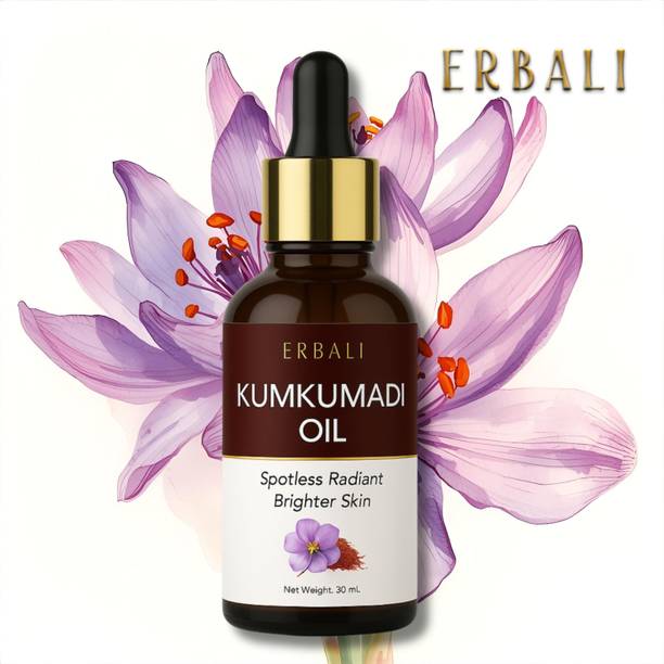 Erbali Kumkumadi Face Glowing Oil | Ayurvedic Skin Brightening & Spotless Glow