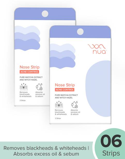 Nua Nose Strip | Removes Blakcheads & Whiteheads | Absorbs Excess oil & Sebum