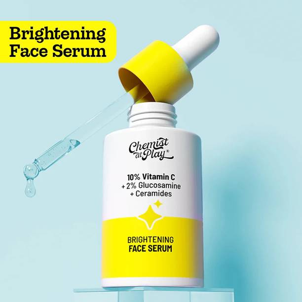 Chemist at Play 10% Vitamin C Serum - Face Serum for Women & Men - Brightens & Gives Glow