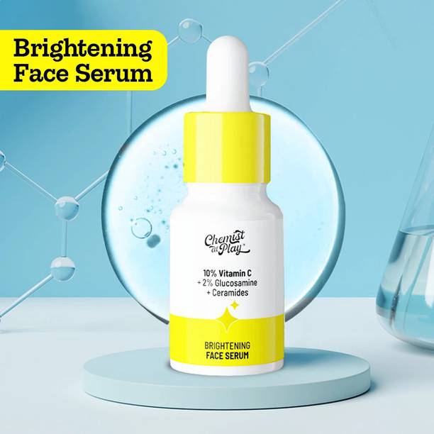 Chemist at Play 10% Vitamin C Serum - Face Serum for Women & Men - Brightens & Gives Glow