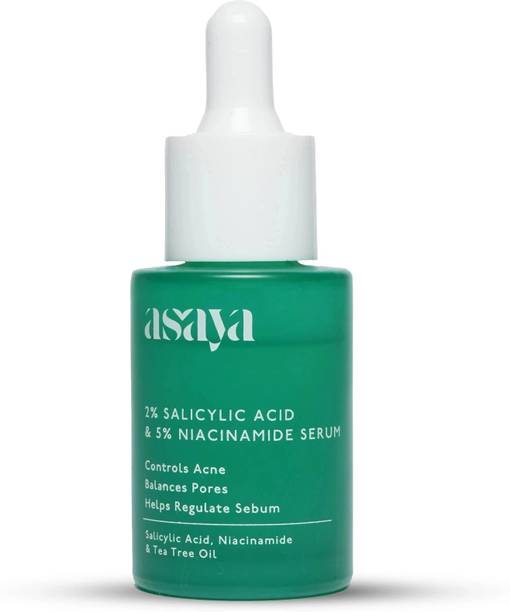 asaya 2% Salicylic Acid & 5% Niacinamide Face Serum for Acne control & Blackheads