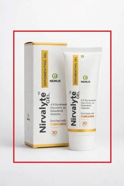 NEMUS Nirvalyte Depigmenting Gel, Enriched with Curcumin & Aloe Vera