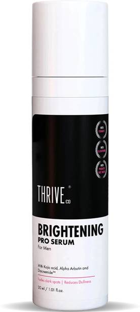 ThriveCo BRIGHTENING PRO SERUM For Men with Kojic acid, Vitamin C & Diacnemide™