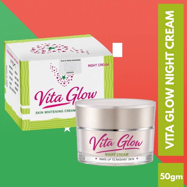 vita glow Night Cream for Smooth Looking Facial Skin