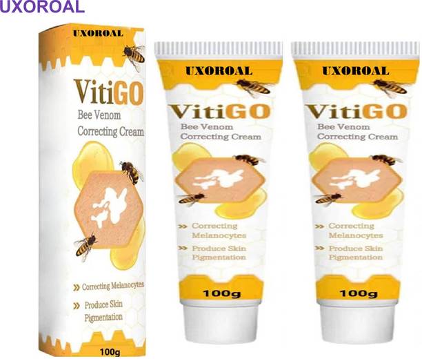 uxoroal Safe Vitiligo Cream Pack of 2 for Pigment Restoration