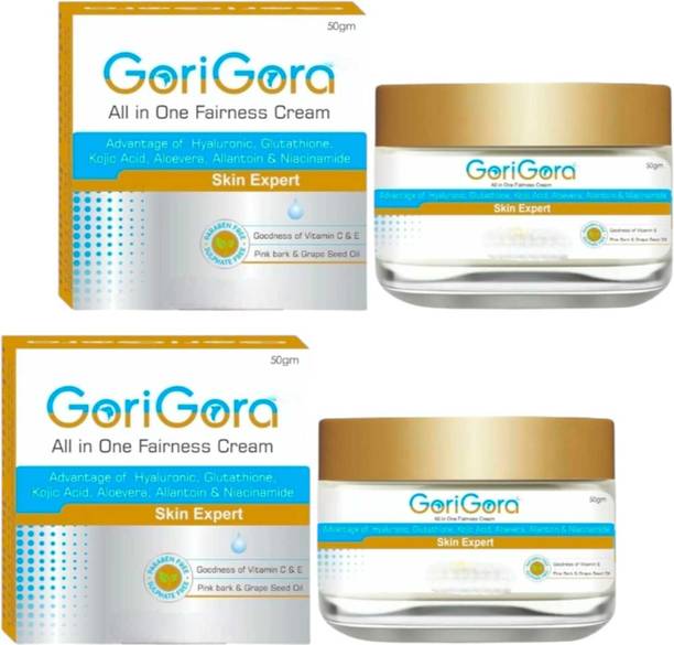 GORI-GORA CREAM FOR YOUNGER & LOOKING GLOW SKIN (50g) PACK OF 2