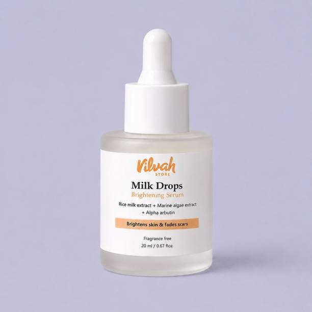 CEVLON CEVLON Milk Drops Brightening Serum with Rice Milk Extract, Marine Algae | Suitable for All Skin Types