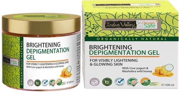 Indus Valley Brightening Depigmentation Gel For Visibly Lightening & Glowing Skin