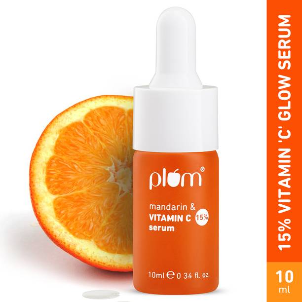 Plum 15% Vitamin C Glow Boost & Dark Spot Fading Serum|Visibly Glowing Skin in 2 weeks|All Skin Types
