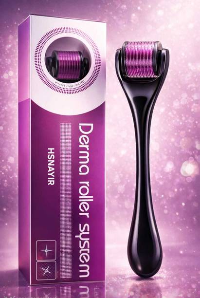 HSNAYIR 540 Needles Derma Roller for Hair Growth, Beard & Glowing Skin