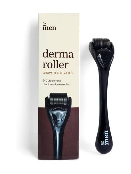 Formen Hair Growth Activator Derma Roller For Hair Growth 0.5 mm with 540 Titanium Needles