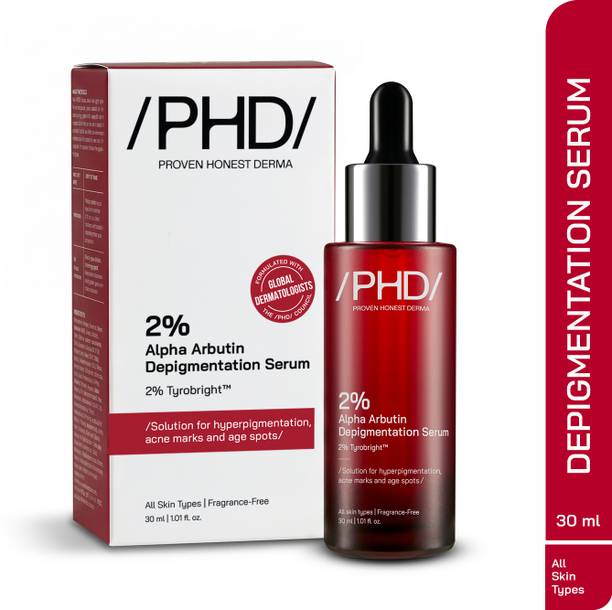 Proven Honest Derma /PHD/ 2% Alpha Arbutin Depigmentation Serum with 2% Tyrobright