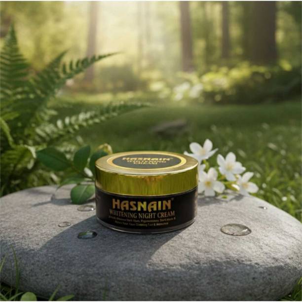 HASNAIN Whitening Night Cream Remove Dark Spot, Pigmentation, Dark circle & Makes Your Face Glowing Fair & Attractive within 5 days Guaranteed