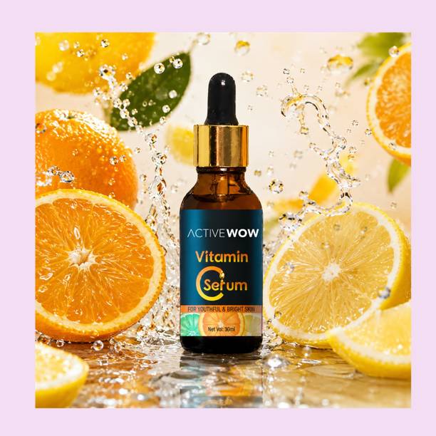 Active Wow Vitamin C Glow SERUM (30) ML PACK OF 1 with Bright Glow Support