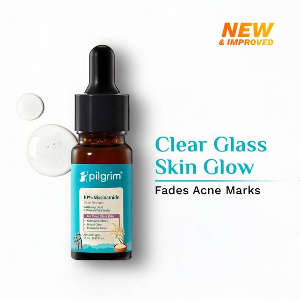 Pilgrim 10% Niacinamide Face Serum for Men and Women|Reduce Acne Mark|Bright Skin