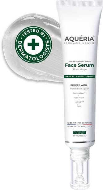 Aqueria 3% Niacinamide Oil Control French Face Serum Reduces Acne & Dark Spots For Oily & Combination Skin