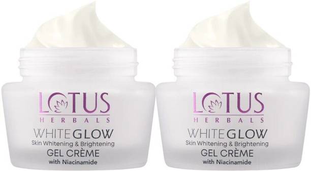 LOTUS HERBALS WhiteGlow Skin Whitening And Brightening Gel, Face Cream with SPF-25, for all skin types