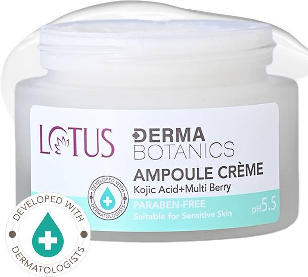 LOTUS Derma Botanics, Ampoule Creme Kojic Acid + Multi Berry