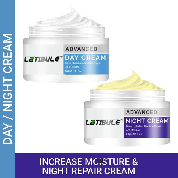 Latibule Advanced Day and Night Cream Combo for Deep Hydration & Repair