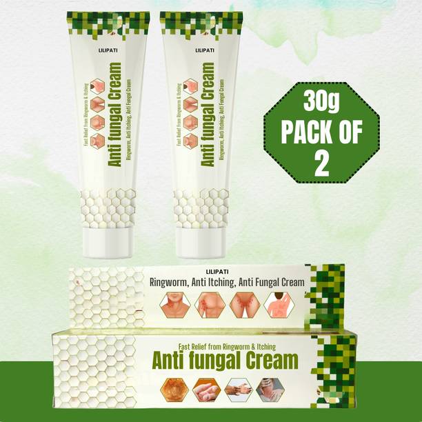 LILIPATI Antifungal Cream for Jock Itch, Private Part Itching & Fungal Infection Relief