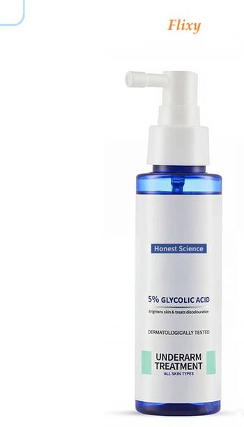 FLIXY 5% Glycolic Acid Under Arm Treatment | Smooth, Brighten & Even Tone Underarms