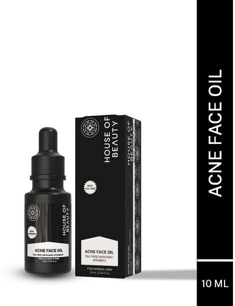 House of Beauty Super Food Acne Oil with Tea Tree, Avocado & Vitamin E