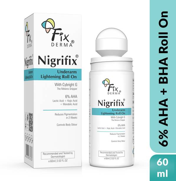 Fixderma Nigrifix Underarm Lightening Under Arm Roll On for Men & Women