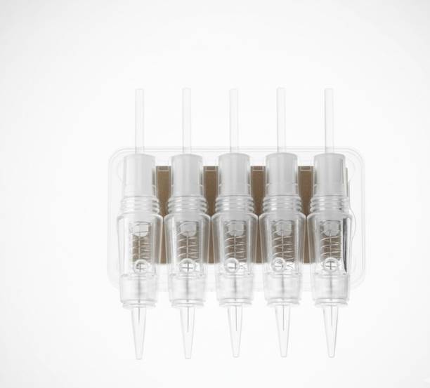 Aravli Permanent Makeup Machine Tattoo Cartridge 5R Needle for Machine, Eyebrows, Lips, Body Tattoo Microblading Cartridges(pack 10)