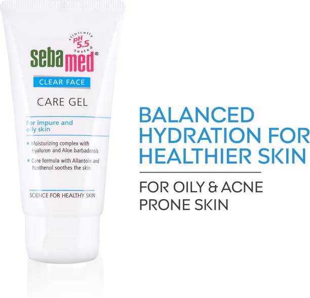 Sebamed Clear Face Care Gel | pH 5.5 | Hyaluronic acid & Aloe Vera|