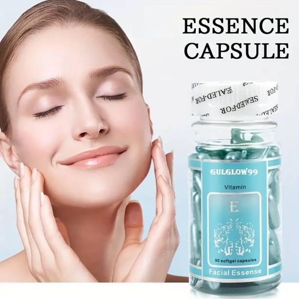 GULGLOW99 New Facial Capsules Vitamin E Aloe vera Facial Treatment Capsules for Glowing